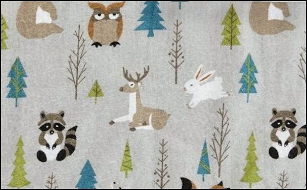 Forest Animals Flannel